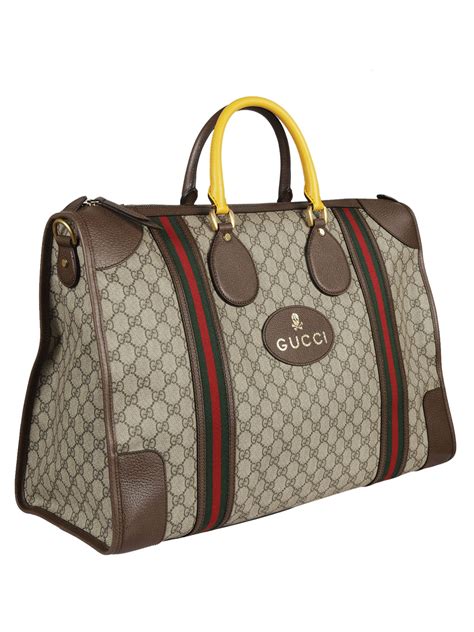 mens gucci suitcase|gucci duffle bag with wheels.